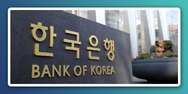 La Banque de Corée maintient le taux d'intérêt à 3,5 %, l'USD/KRW tombe sous le niveau de 1330
