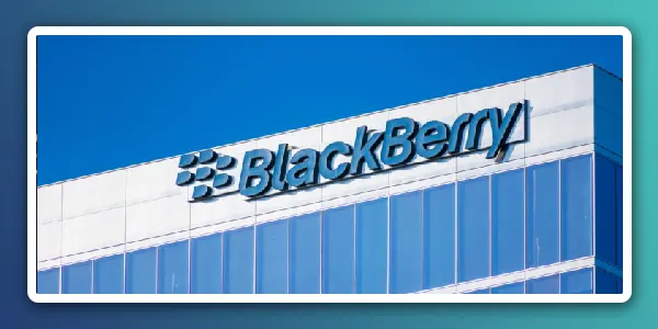BlackBerry (BB) recule de 12 % en raison de la faiblesse de ses résultats au deuxième trimestre