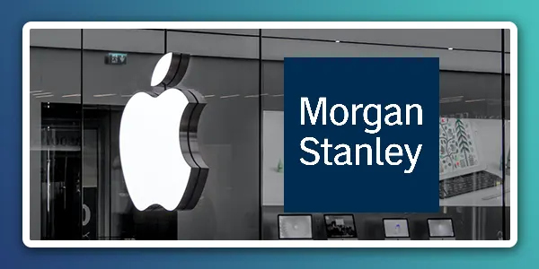 Morgan Stanley fixe l'objectif de cours de l'action Apple à 210 dollars et maintient sa note de surpondération