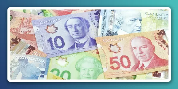 Le dollar canadien (Cad) s'échange près de 1,34 alors que les prix du brut chutent